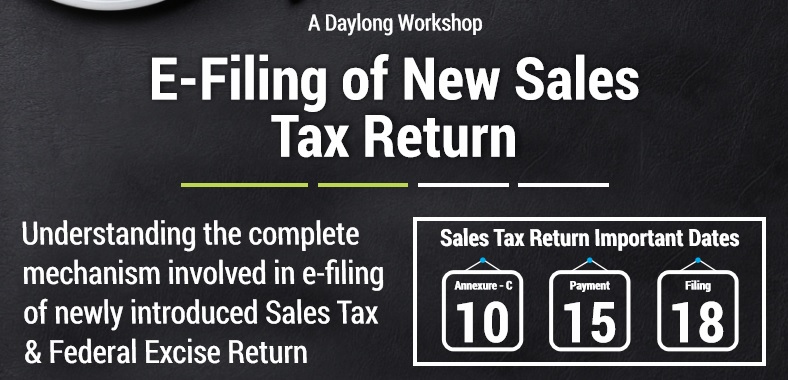 A Day long Workshop on E-Filing of New Sales Tax Return
