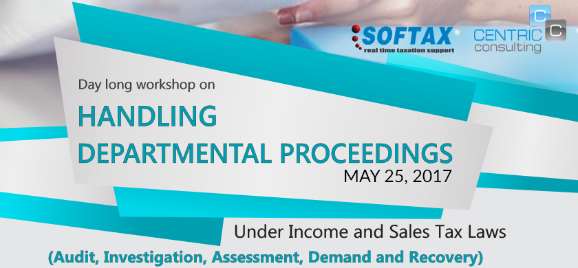 A Day long Workshop on Handling Departmental Proceedings